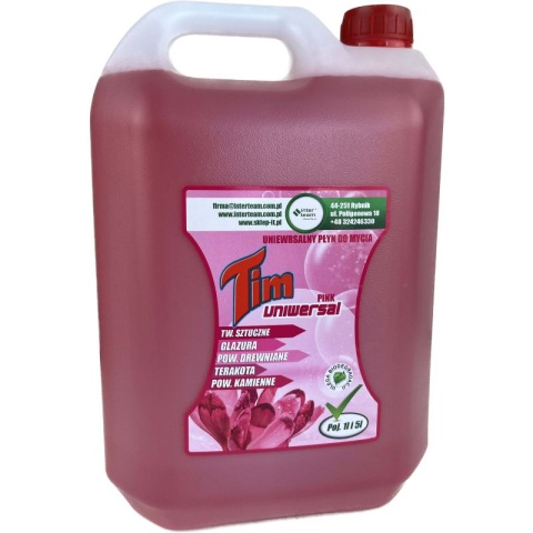 TIM PINK - Uniwersalny płyn do mycia powierzchni