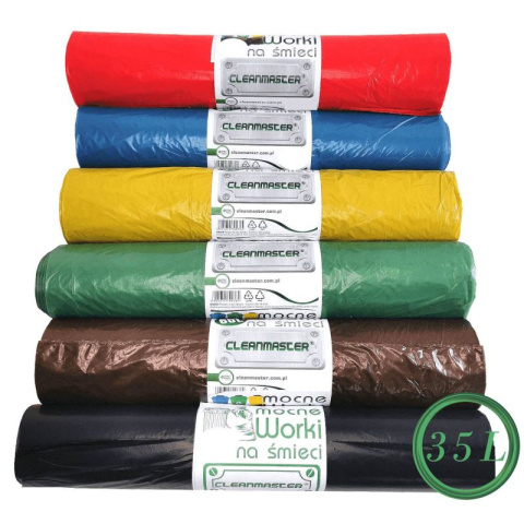 Worki Na śmieci 60L LDPE